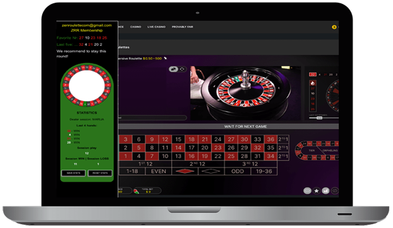 Zen roulette assistant - roulette prediction software